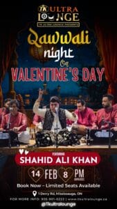 Qawwali Night on Valentine’s Day