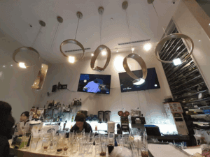 Drinks Counter of Heart Sushi
