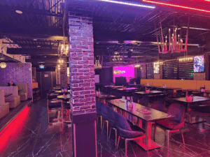 Inside view of TK Ultra Lounge