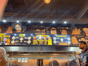 Potato Bar Menu