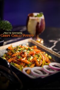 Crispy chili potato
