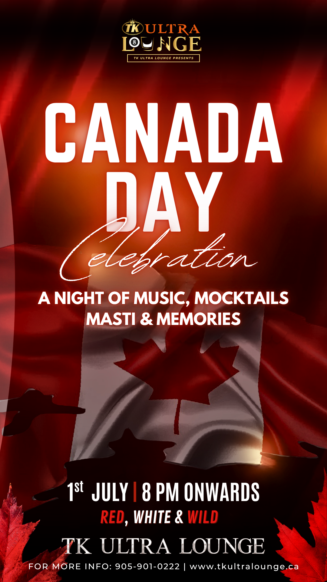 1st July – Canada Day Celebration