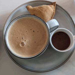 chai and samosa