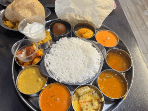 full indian thali