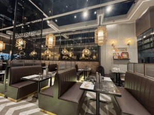 indoor seating area