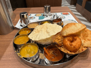 south indian thali