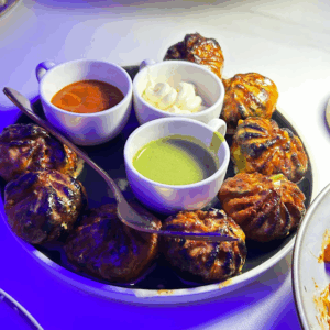 tandoori momos