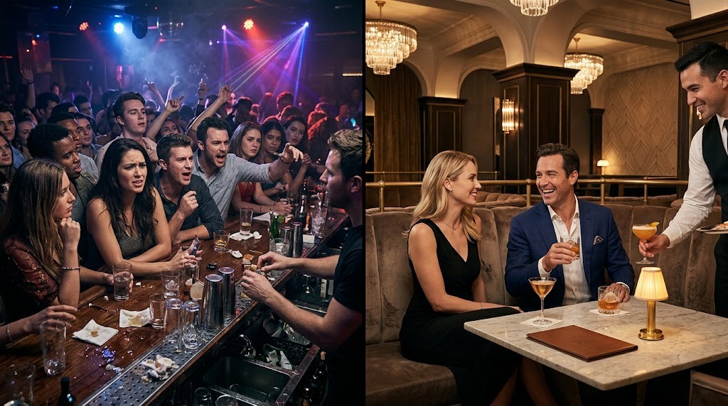 How Does an Ultra Lounge Compare to a Standard Nightclub